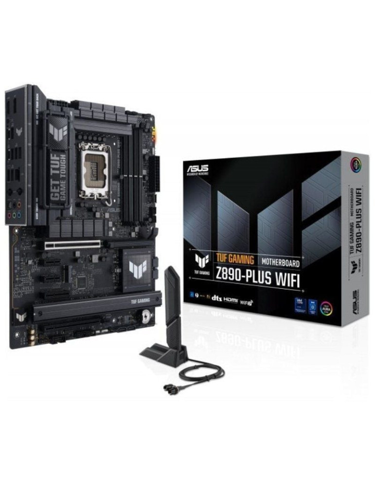 Placa Base Asus TUF GAMING Z890-PLUS WIFI/ Socket 1851/ DDR5/ PCIe 5.0