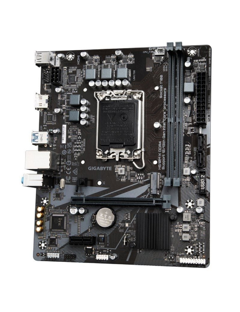 Placa Base Gigabyte H610M K DDR4 Socket 1700/ DDR4/ PCIe 4.0/ Micro ATX