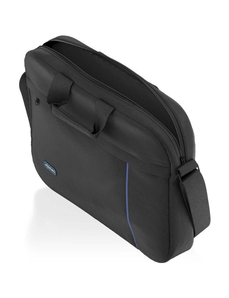 Maletín Aisens ASBG-BC020-BK para Portátiles hasta 15.6"/ Negro