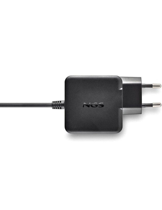 Cargador de Portátil NGS GAN 45W-C USB Tipo-C/ 45W/ Automático/ Voltaje 5-20V