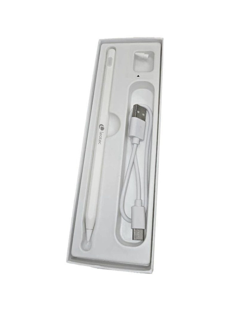 Lápiz Electrónico Leotec LESTP06W Stylus ePen UltraTouch para iPad 2018 o superior/ Blanco