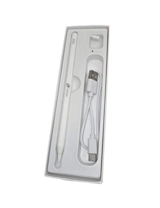 Lápiz Electrónico Leotec LESTP06W Stylus ePen UltraTouch para iPad 2018 o superior/ Blanco