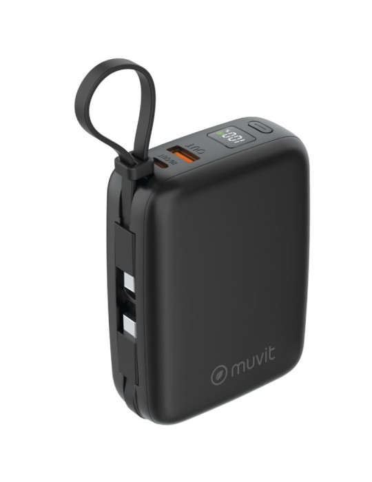 Powerbank 20000mAh Muvit For Change MCCHP0015/ 65W/ Negra