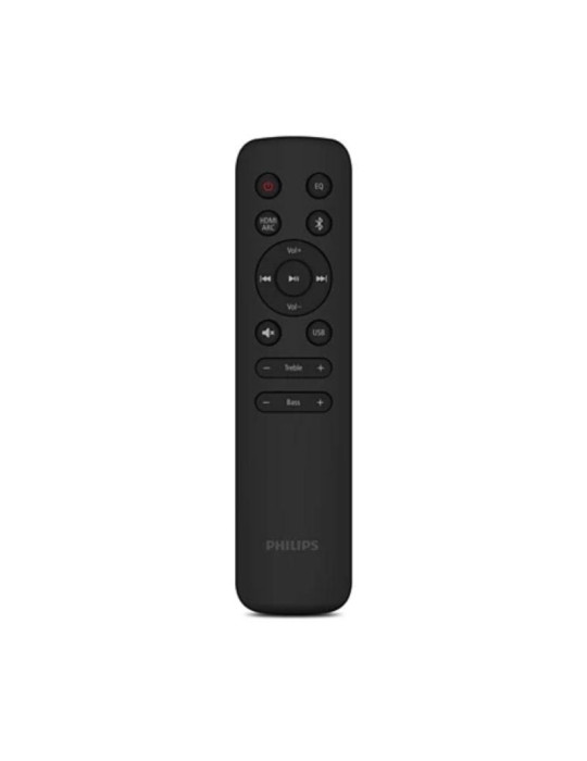 Barra de Sonido con Bluetooth Philips TAB4000/10/ 60W/ 2.0/ Negra