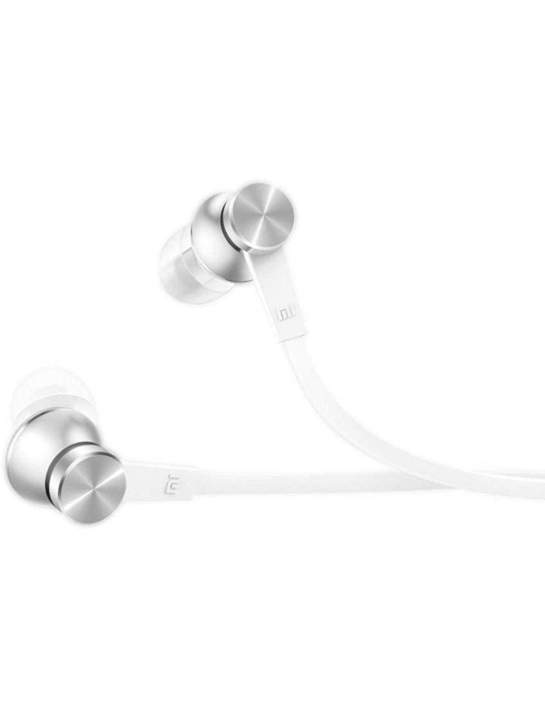 Auriculares Intrauditivos Xiaomi Mi In Ear Basic/ con Micrófono/ Jack 3.5/ Plateados