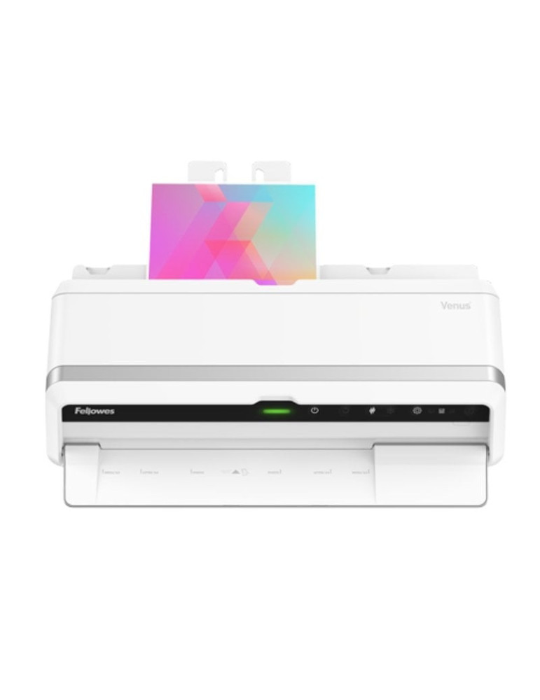 Plastificadora Fellowes LX Venus A3/ hasta A4 y 250 Micras/ Blanca y Gris