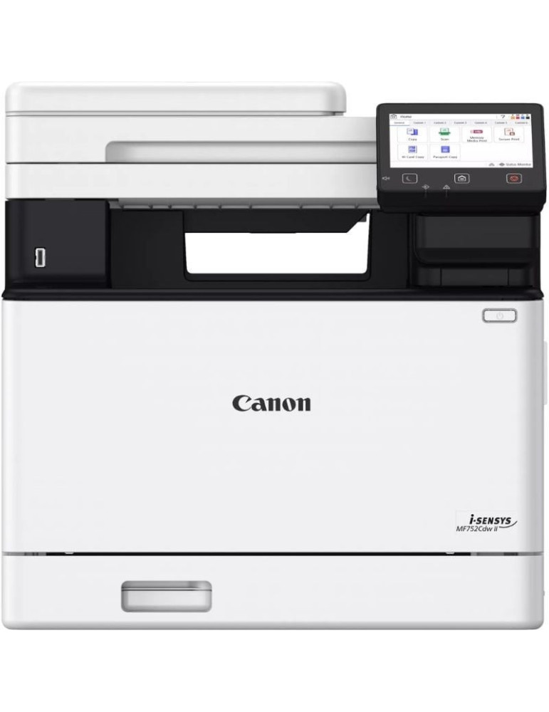 Multifunción Láser Color Canon i-SENSYS MF752Cdw II WiFi/ Dúplex/ Blanca