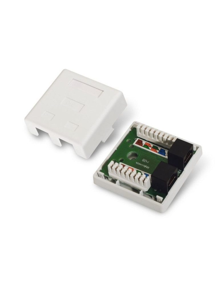 Roseta de Superficie Aisens A139-0302/ Cat.6/ 2 Tomas