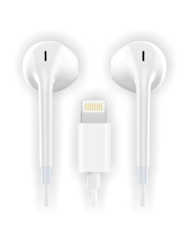 Auriculares Intrauditivos Tech One Tech earTECH HIP TEC1201/ con Micrófono/ Lightning/ Blancos 2
