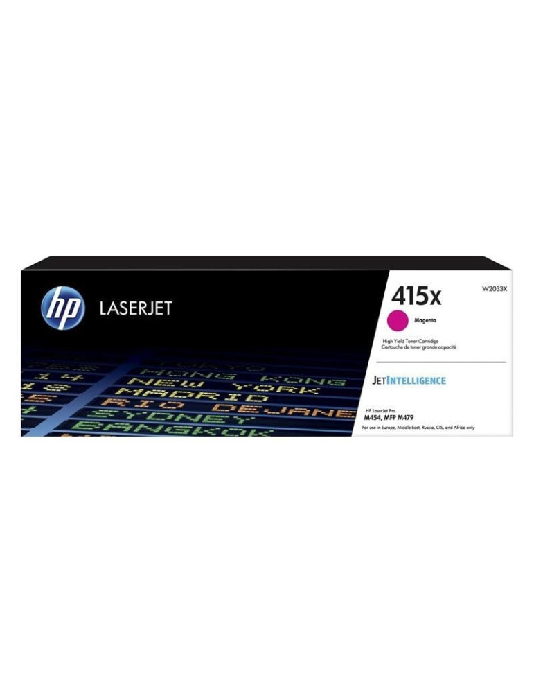 Tóner Original HP n 415X XL Alta Capacidad/ Magenta