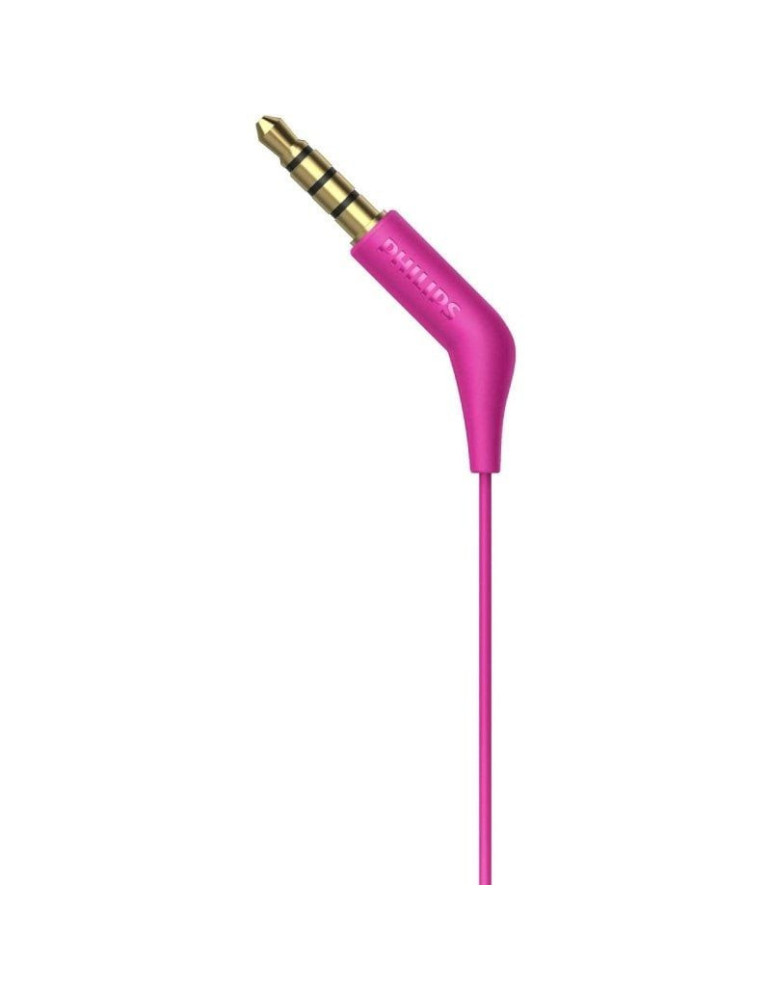 Auriculares Intrauditivos Philips TAE1105PK/ con Micrófono/ Jack 3.5/ Rosas