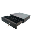 Cajón Portamonedas 10POS CP-405N/ Manual y Automático/ Negro