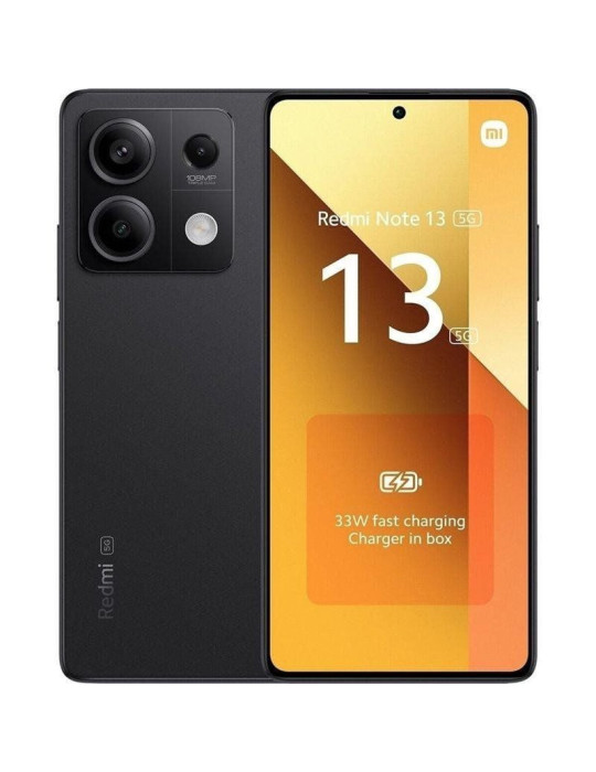 Smartphone Xiaomi Redmi Note 13 NFC 8GB/ 256GB/ 6.67"/ 5G/ Negro