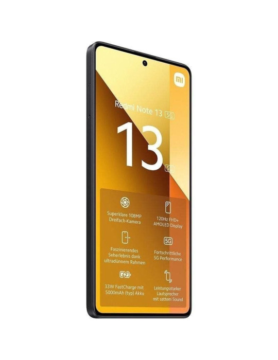 Smartphone Xiaomi Redmi Note 13 NFC 8GB/ 256GB/ 6.67"/ 5G/ Negro