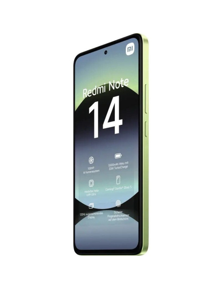 Smartphone Xiaomi Redmi Note 14 8GB/ 256GB/ 6.67"/ Verde