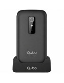 Teléfono Móvil Qubo P-220BKC 4G para Personas Mayores/ Negro