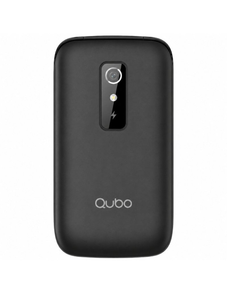 Teléfono Móvil Qubo P-220BKC 4G para Personas Mayores/ Negro