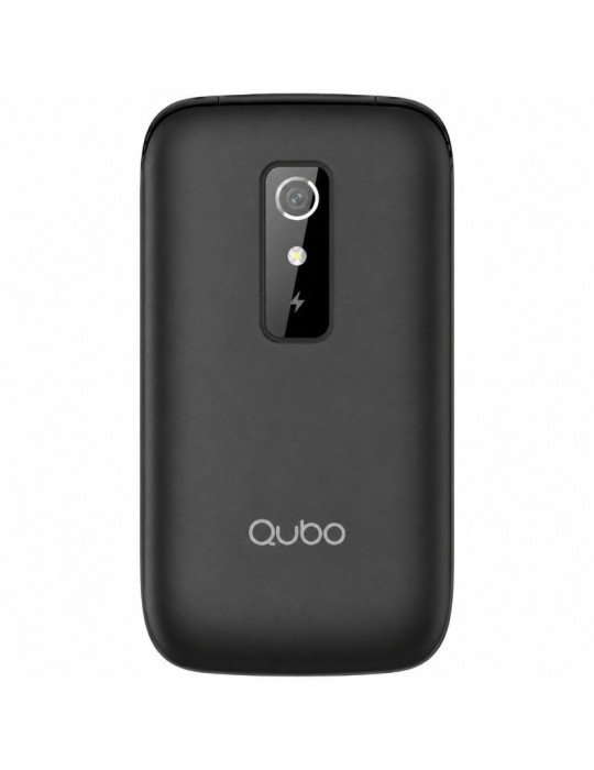 Teléfono Móvil Qubo P-220BKC 4G para Personas Mayores/ Negro