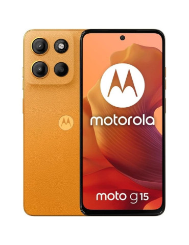 Smartphone Motorola Moto G15 8GB/ 128GB/ 6.72"/ Naranja