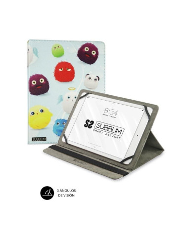 Funda Subblim Trendy Furry para Tablets de 9.6"-11"/ Negra
