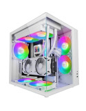 Caja Gaming Semitorre Mars Gaming MCV-ONE/ Blanca
