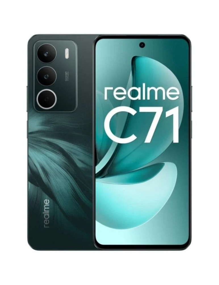 Smartphone Realme C71 4GB/ 256GB/ 6.67"/ Verde Oscuro