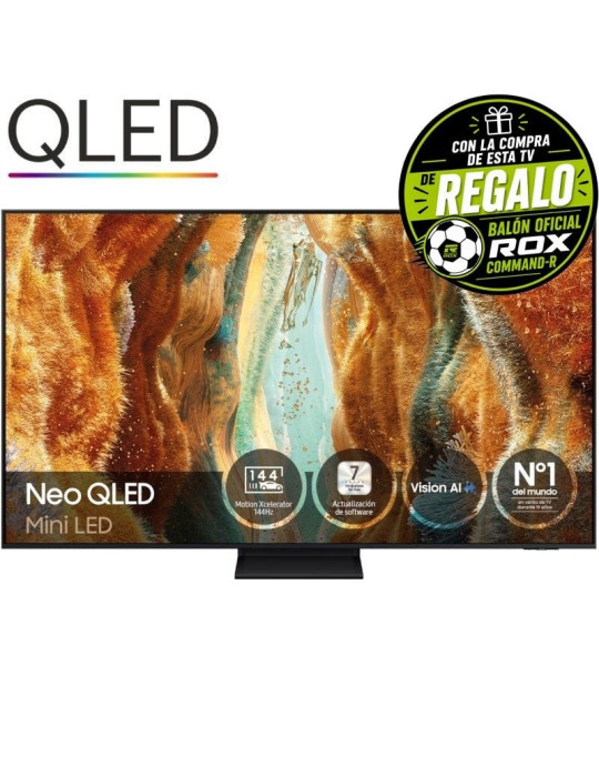 Televisor Samsung Neo QLED QN73F TQ55QN73FAT 55"/ Ultra HD 4K/ Smart TV/ WiFi