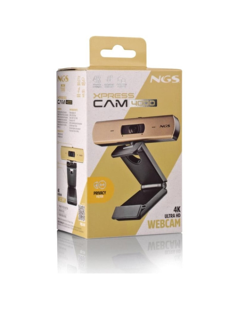 Webcam NGS XpressCam 4000 XPRESSCAM4000/ 3840 x 2160 4K
