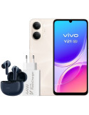 Smartphone Vivo Y21 4GB/ 256GB/ 6.74"/ 5G/ Oro/ Incluye Cargador + Auriculares