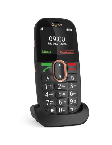 Teléfono Móvil Gigaset GL695 para Personas Mayores/ 4G/ Negro 2