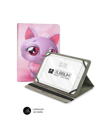 Funda Subblim Trendy Cat para Tablets de 10.1"-11"