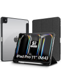 Funda Subblim Clear Shock Case para iPad Pro 11" 2024 M4/ Negra