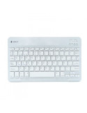 Teclado Compacto Inalámbrico por Bluetooth Subblim Smart/ Plata