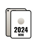 iPad Mini 8.3" 2024 7th WiFi/ A17 Pro/ 128GB/ Blanco Estrella- MXN83TY/A