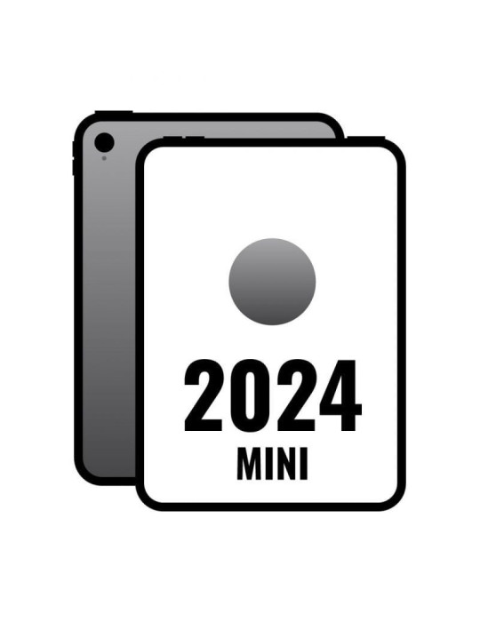 iPad Mini 8.3" 2024 7th WiFi Cell/ A17 Pro/ 256GB/ 5G/ Gris Espacial - MXPT3TY/A