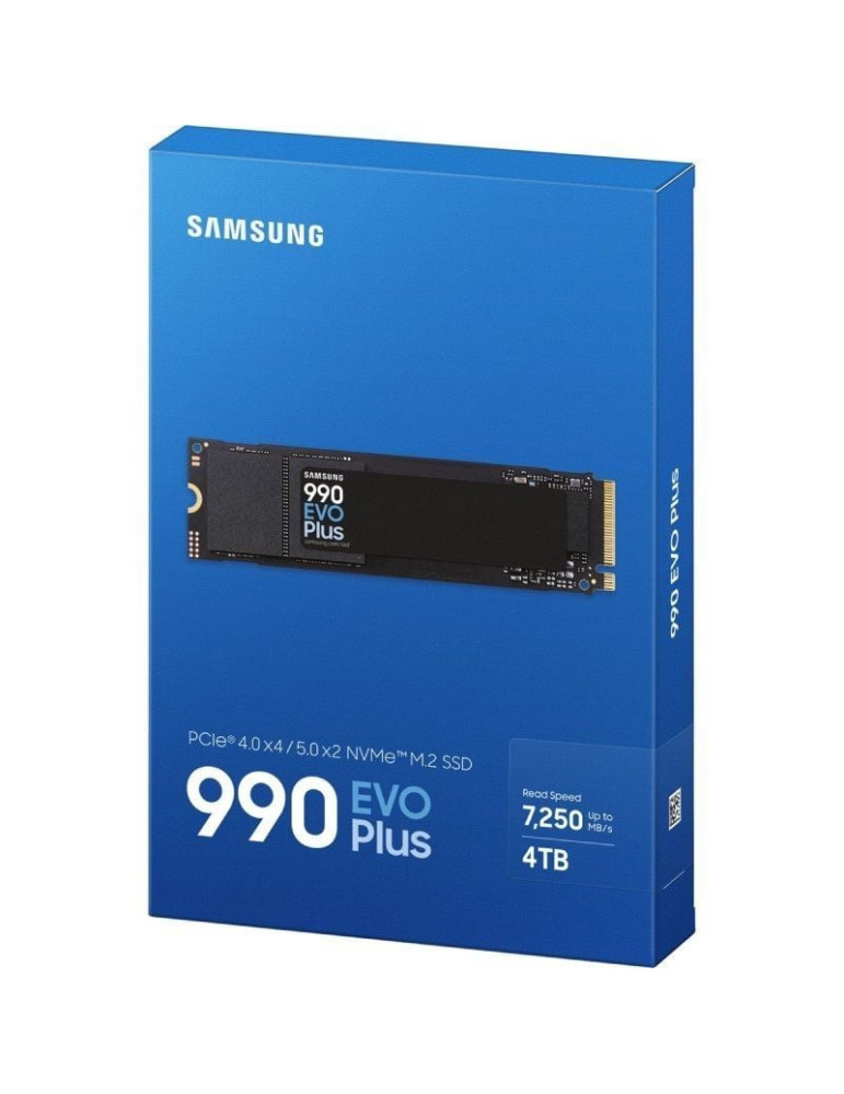 Disco SSD Samsung 990 EVO Plus 4TB/ M.2 2280 PCIe Gen5/ Compatible con PS5 y PC/ Full Capacity