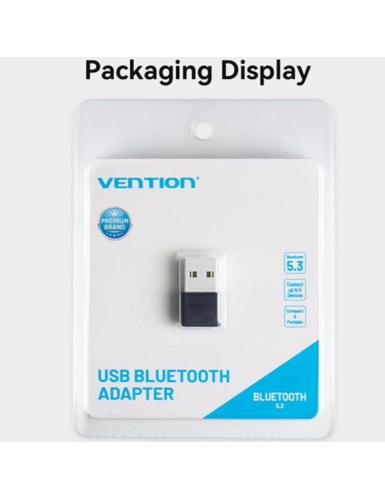 Adaptador USB - Bluetooth 5.3 Vention NAHB0