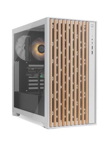 Caja Gaming Semitorre Nox Hummer Element/ Blanca