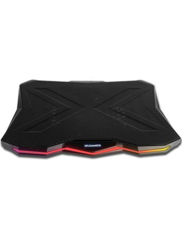 Soporte Refrigerante Nox Pro Stand para Portátiles hasta 17.3"/ Iluminación LED