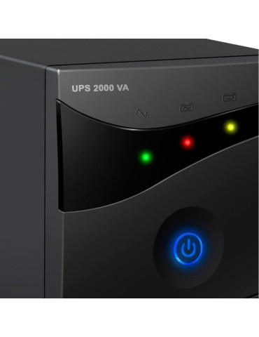 SAI Línea Interactiva Woxter UPS 2000 VA/ 2000VA-1200W/ 2 Salidas/ Formato Torre 2