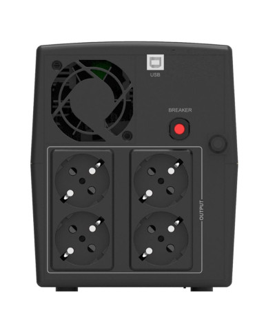 SAI Línea Interactiva Phasak SIRIUS 2260 VA Interactive/ 2260VA-1320W/ 4 Salidas/ Formato Torre 2