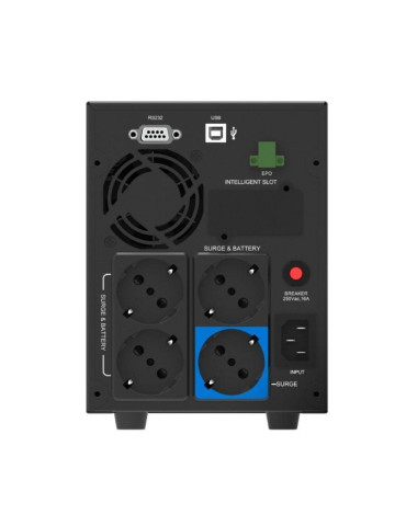 SAI Línea Interactiva Phasak Protekt 2160 VA/ 2160VA-1400W/ 4 Salidas/ Formato Torre 2