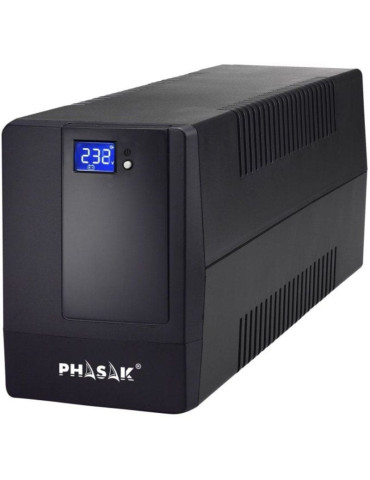 SAI Línea Interactiva Phasak 2000 VA LCD/ 2000VA/ 4 Salidas/ Formato Torre