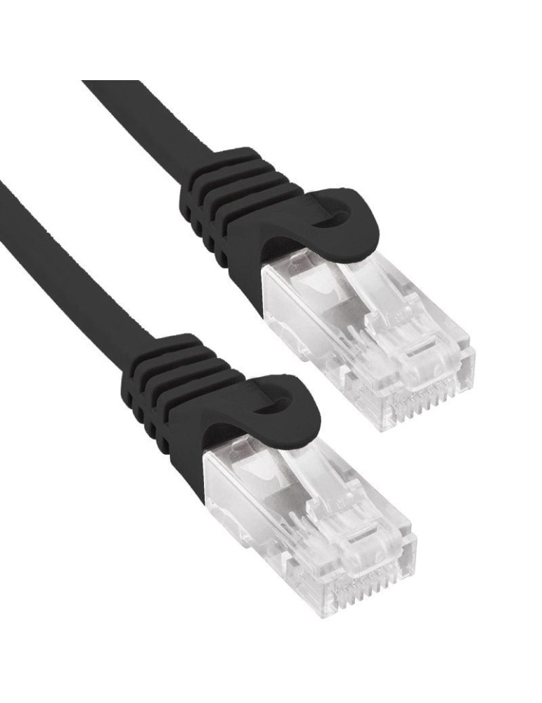 Cable de Red RJ45 UTP Phasak PHK 1752 Cat.6/ 25cm/ Negro