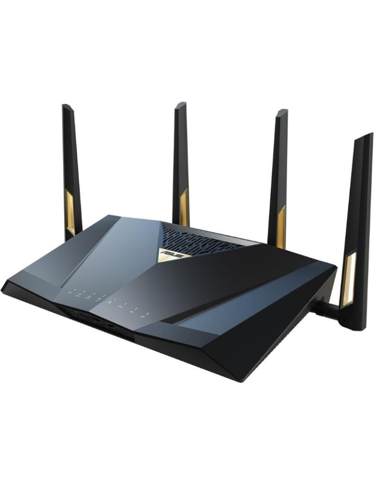 Router Inalámbrico Asus RT-BE88U/ WiFi 7/ 7200Mbps/ 2.4GHz 5GHz/ 4 Antenas/ WiFi 802.11be/ax/ac/n/a/ - n/b/g