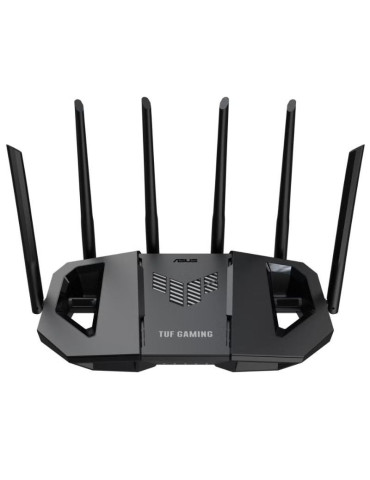 Router Inalámbrico 5G Móvil Asus TUF Gaming BE6500/ WiFi 7/ 6500Mbps/ 2.4GHz 5GHz/ 6 Antenas/ WiFi 802.11be/ax/ac/n/a/ - n/b/g