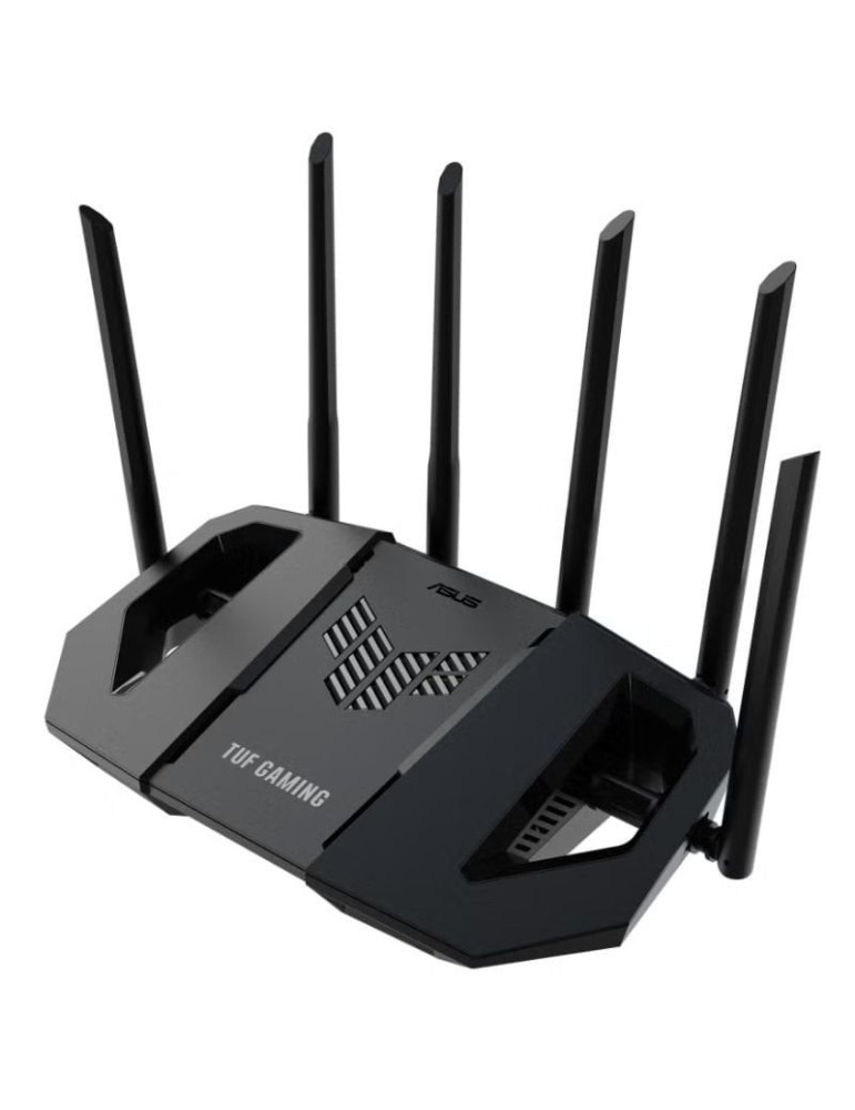 Router Inalámbrico 5G Móvil Asus TUF Gaming BE6500/ WiFi 7/ 6500Mbps/ 2.4GHz 5GHz/ 6 Antenas/ WiFi 802.11be/ax/ac/n/a/ - n/b/g