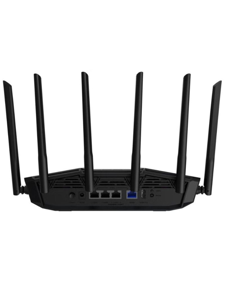 Router Inalámbrico 5G Móvil Asus TUF Gaming BE6500/ WiFi 7/ 6500Mbps/ 2.4GHz 5GHz/ 6 Antenas/ WiFi 802.11be/ax/ac/n/a/ - n/b/g