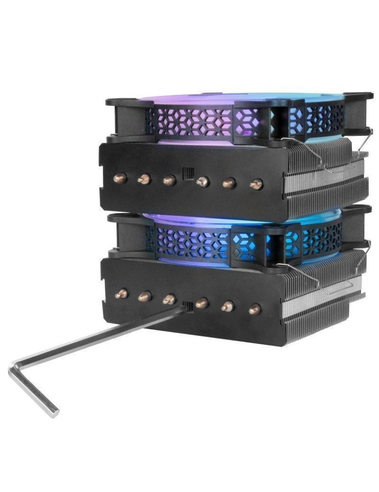 Ventilador con Disipador Mars Gaming MCPU-XT/ 12cm