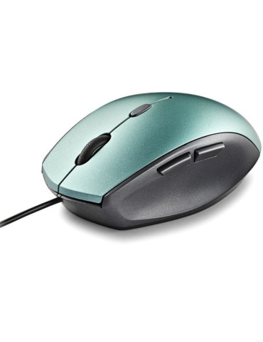 Ratón Ergonómico NGS Moth Ice/ Hasta 1600 DPI/ Verde Hielo 2
